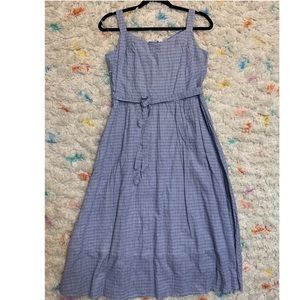 Tiny checker maxi dress. Retro vibe. New with tag